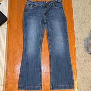 🤠 Stetson Women’s Blue Boot Cut Jeans | Size 14 | Classic Western Style 🤠